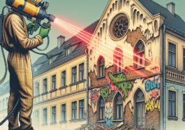 Laserowe usuwanie graffiti Ostrowiec Świętokrzyski