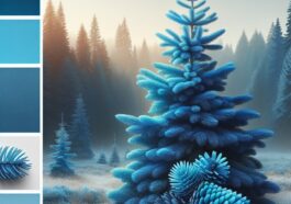 Blau Fichte