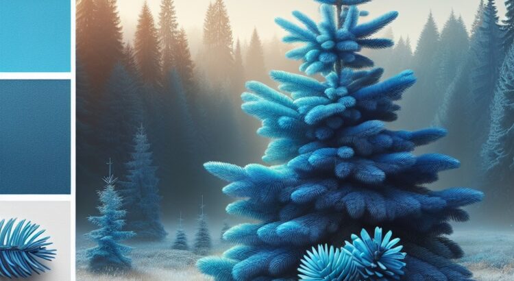 Blau Fichte
